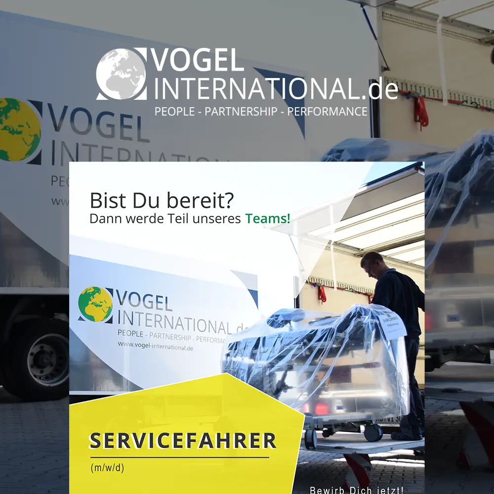 Vorschau Anzeigenbild Vogel International Zusammenstellung Recruiting Referenz Vogel